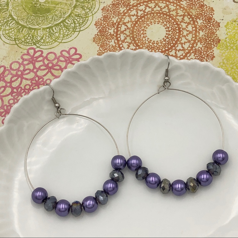 🍀 Purple Earrings Purple Earrings Purple Earrings Purple Earrings Earrings